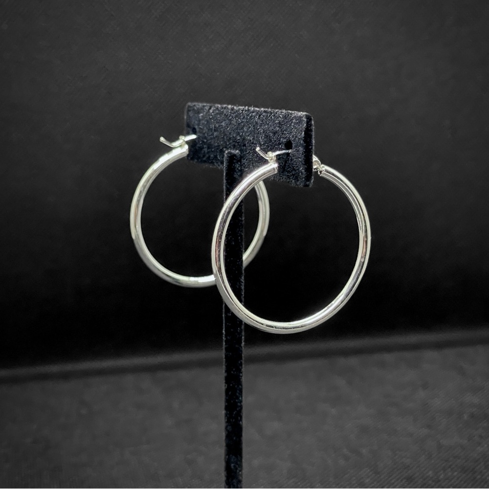 Sterling Silver Hoop Earrings